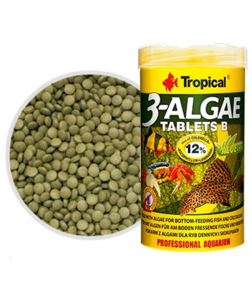 3-Algae Tablets B 250 ml // 830 stk