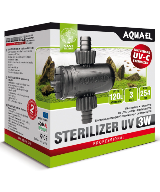 AQUAEL Sterilizer UV AS-3 Watt