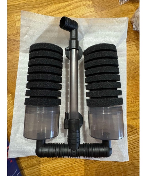 dobbelt Svampe filter - 200liter med filter kassette