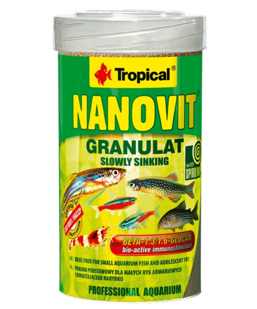 Tropical Nanovit Granules micro granulat 250 ml