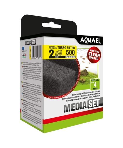 Filtersvamp til Aquael turbo 500