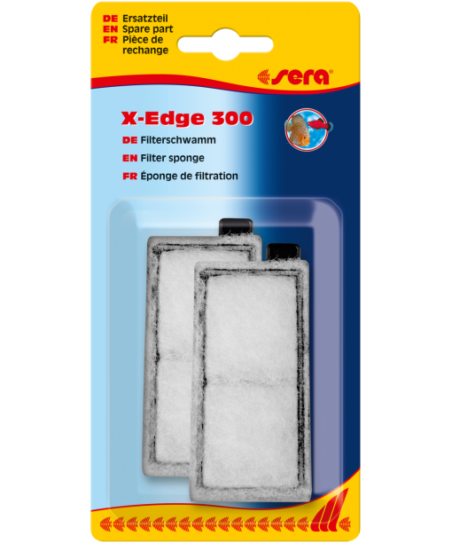 Hvid filterpatron til Sera X-Edge 300 (2 stk)