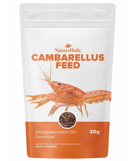 NatureHolic - Cambarellusfeed CPO / dværgkrabbefoder - 30g