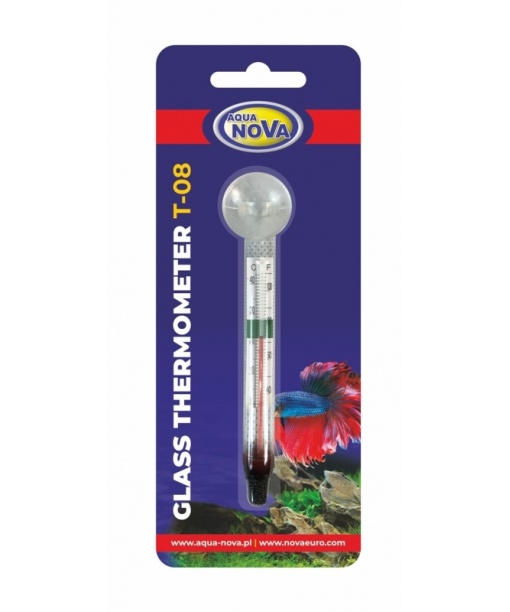 Glas Termometer (T-08)10,5cm