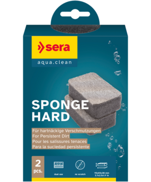 Sera Sponge hard (hård svamp) 2 stk.