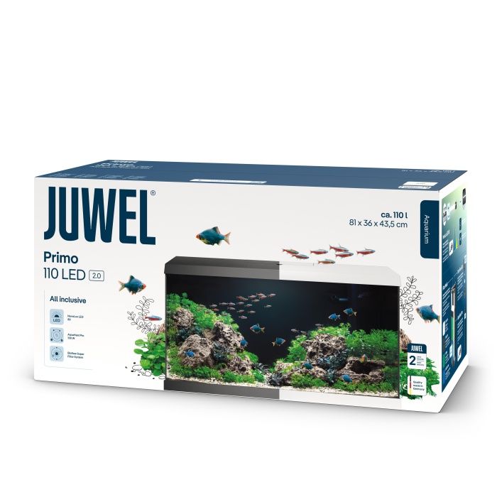 Juwel Primo akvarie 110 liter LED Sort *** Bestillingsvare *** - Billede 3