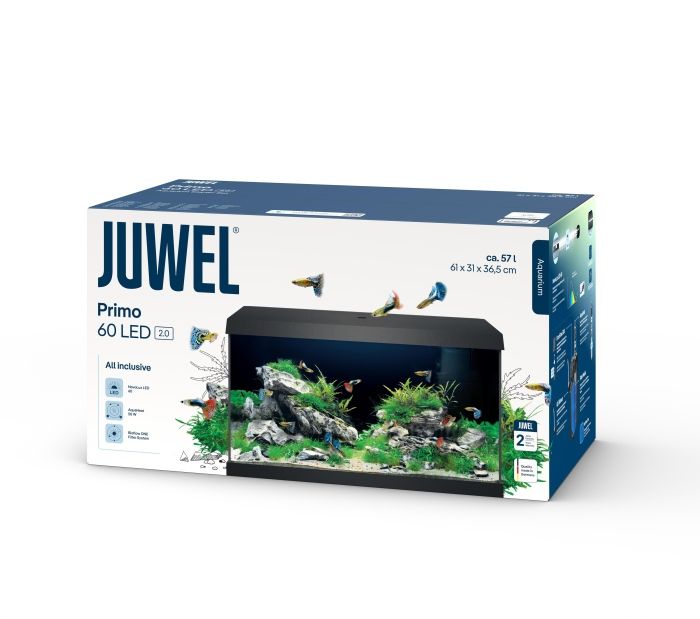 Juwel Primo akvarie 60 liter LED Sort *** Bestillingsvare *** - Billede 3