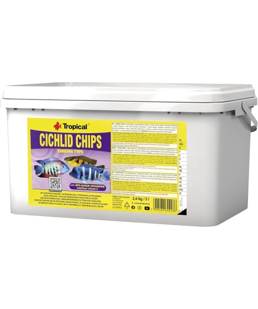 Tropical Cichlid Chips 5000 ml *synkende*